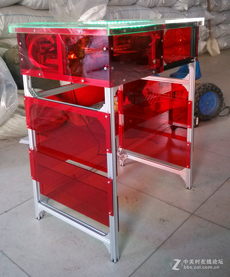 简单打造HTPC迷你机桌/桌机/桌箱一体