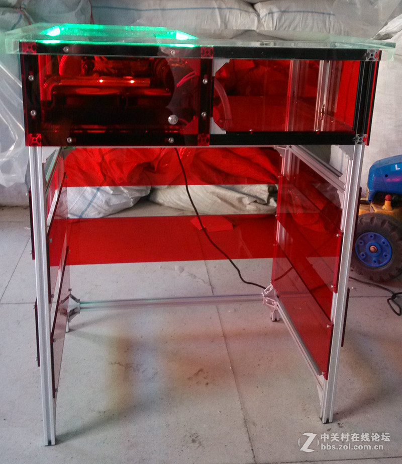 简单打造HTPC迷你机桌/桌机/桌箱一体