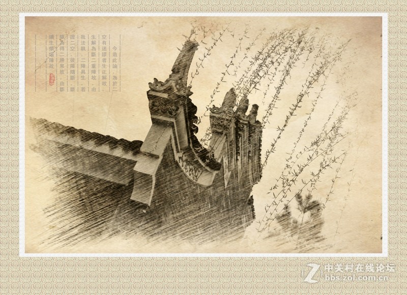 #尼康最佳后期作品赏析#屋檐画廊（老阿推荐）