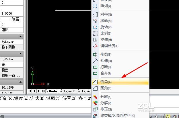 怎么标注CAD中绘制的倒角与圆角？