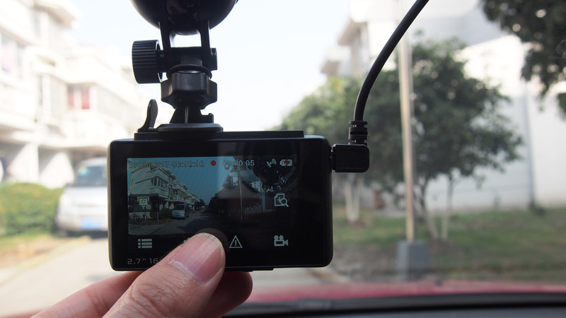 【惠普 F800G行车记录仪  试用二】功能强劲 一触即发