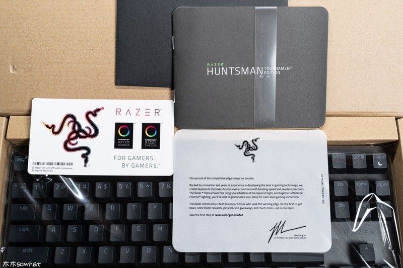 快如闪电——雷蛇猎魂光蛛竞技版光轴机械键盘体验