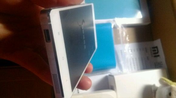 哈哈哈。 米4到手了