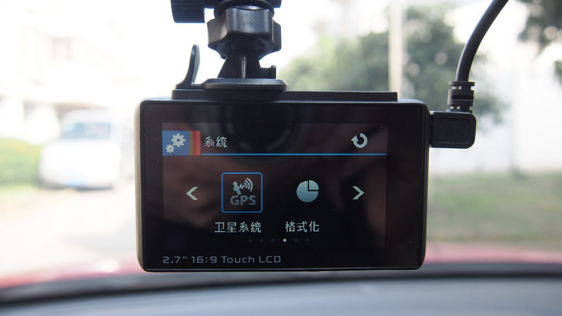 【惠普 F800G行车记录仪  试用二】功能强劲 一触即发