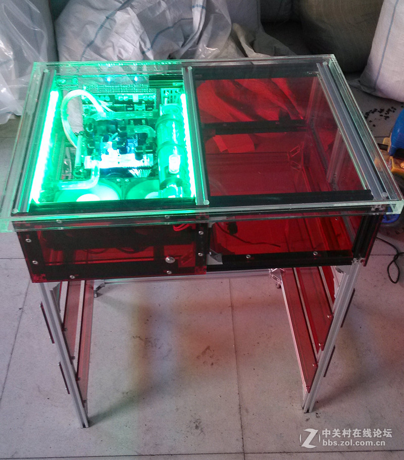 简单打造HTPC迷你机桌/桌机/桌箱一体