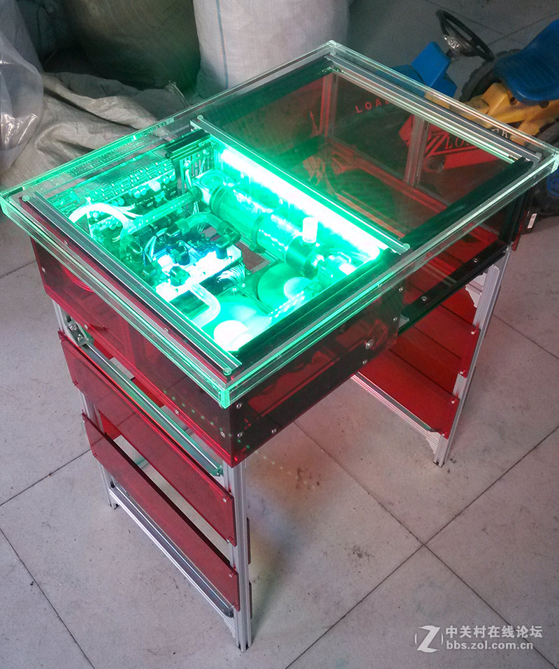 简单打造HTPC迷你机桌/桌机/桌箱一体