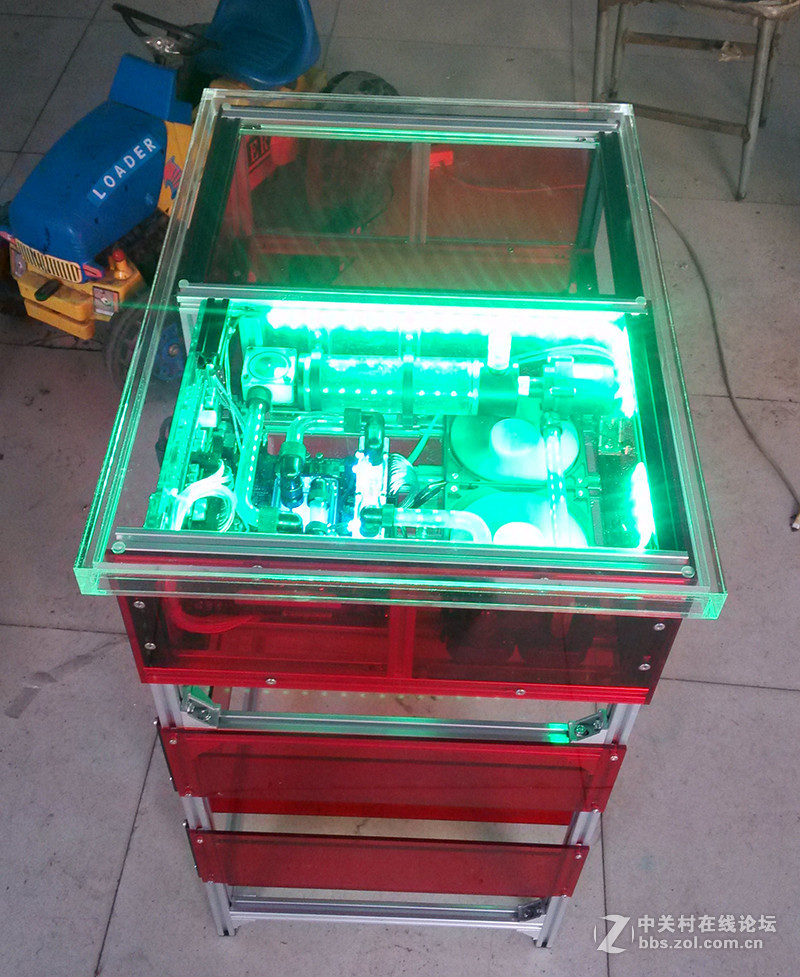 简单打造HTPC迷你机桌/桌机/桌箱一体