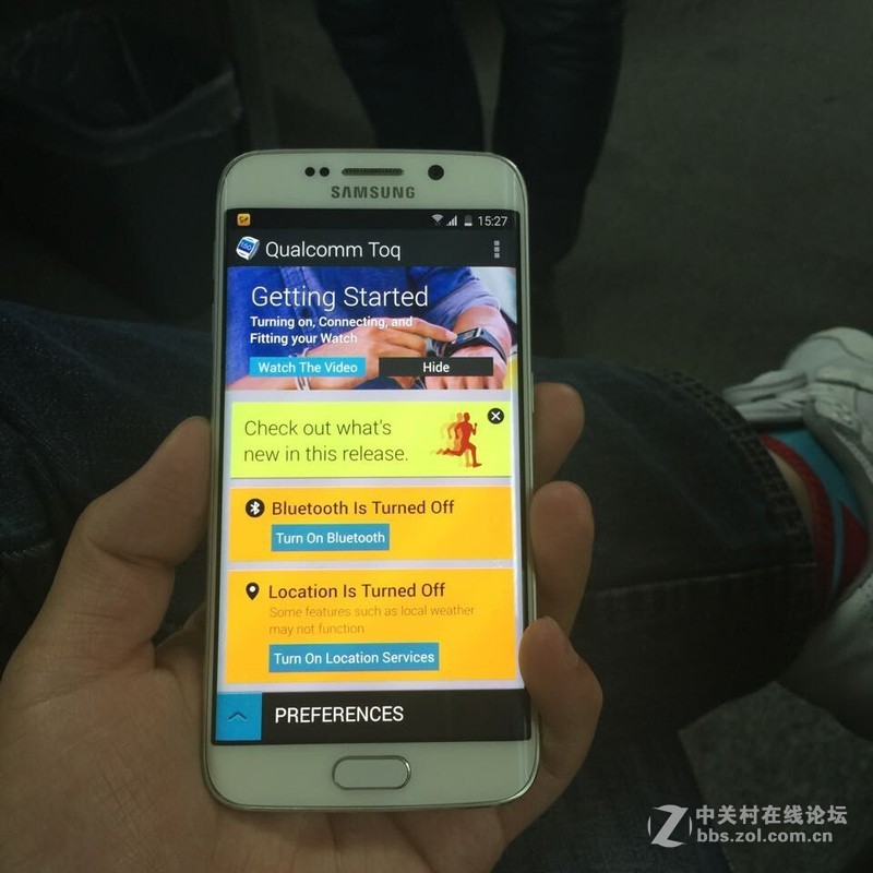 亲手体验GALAXY S6的强悍