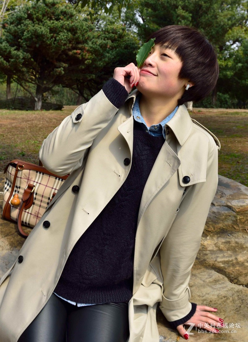 朋友踏春照，有点孙俪的意思，请广大师友指点~