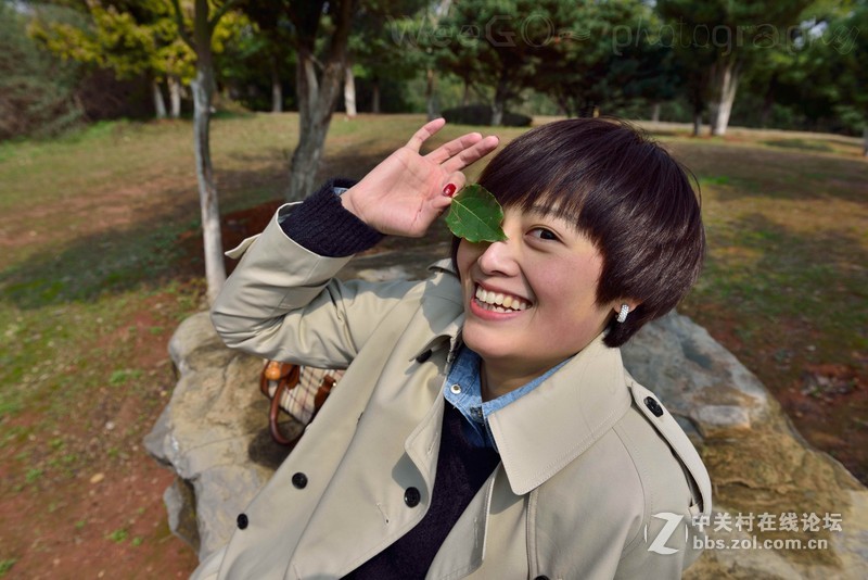 朋友踏春照，有点孙俪的意思，请广大师友指点~