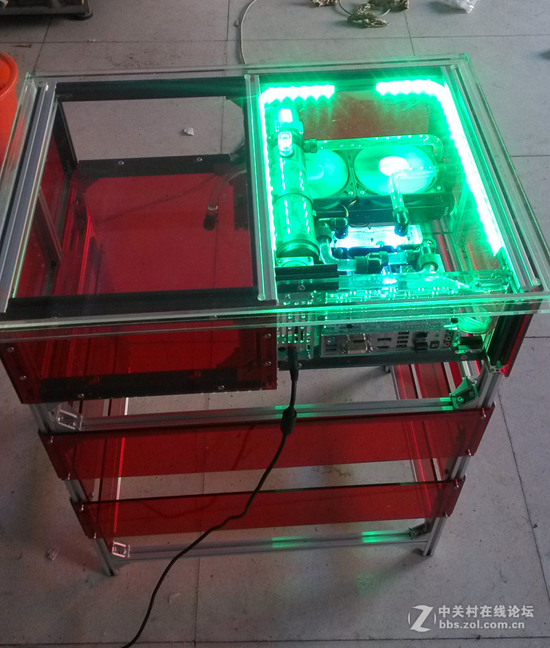 简单打造HTPC迷你机桌/桌机/桌箱一体