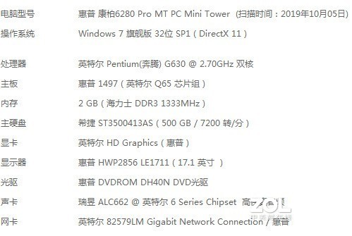 朋友给了一台HP的品牌机，请大神们帮忙看看推荐一下怎么能经济实惠的升级？