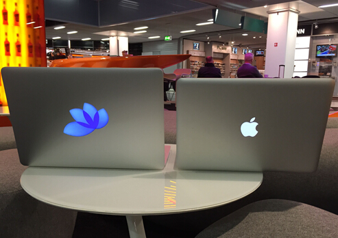 为你的MacBook定制独一无二的发光Logo