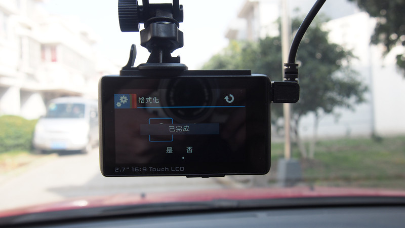 【惠普 F800G行车记录仪  试用二】功能强劲 一触即发