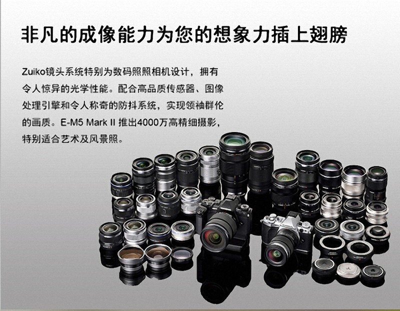 与众不同，傲视群雄，奥林巴斯的个性！