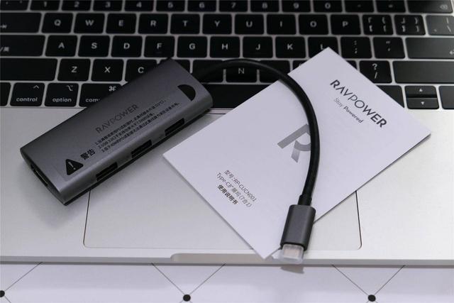 轻薄本败于接口太少？RAVPOWER 七合一扩展坞：你说啥？