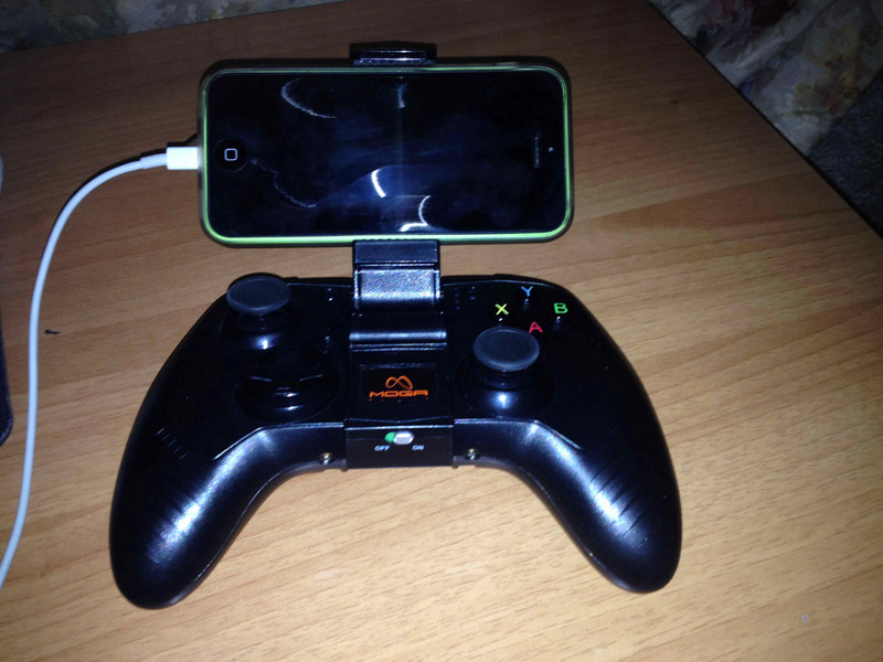 moga蓝牙游戏手柄开箱评测晒单