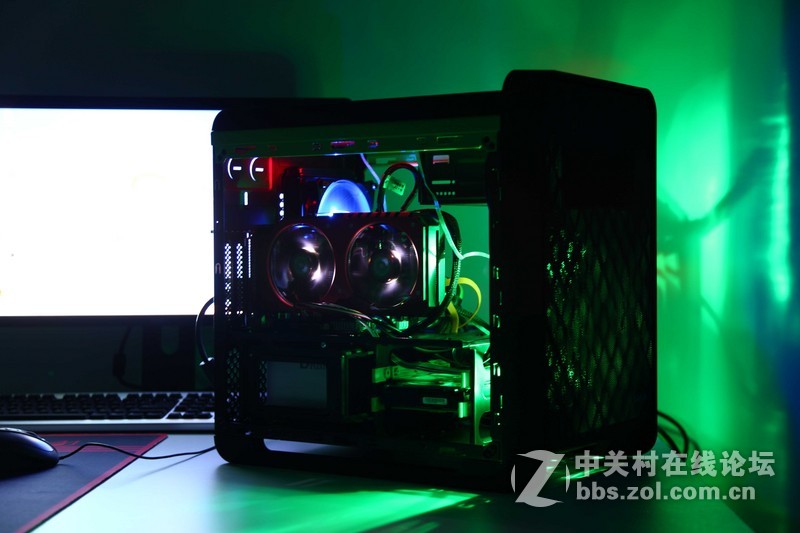 【灯控最爱】GTX960JetStream+碳立方+海魔120=光影魔术手，温度噪音大考验！！