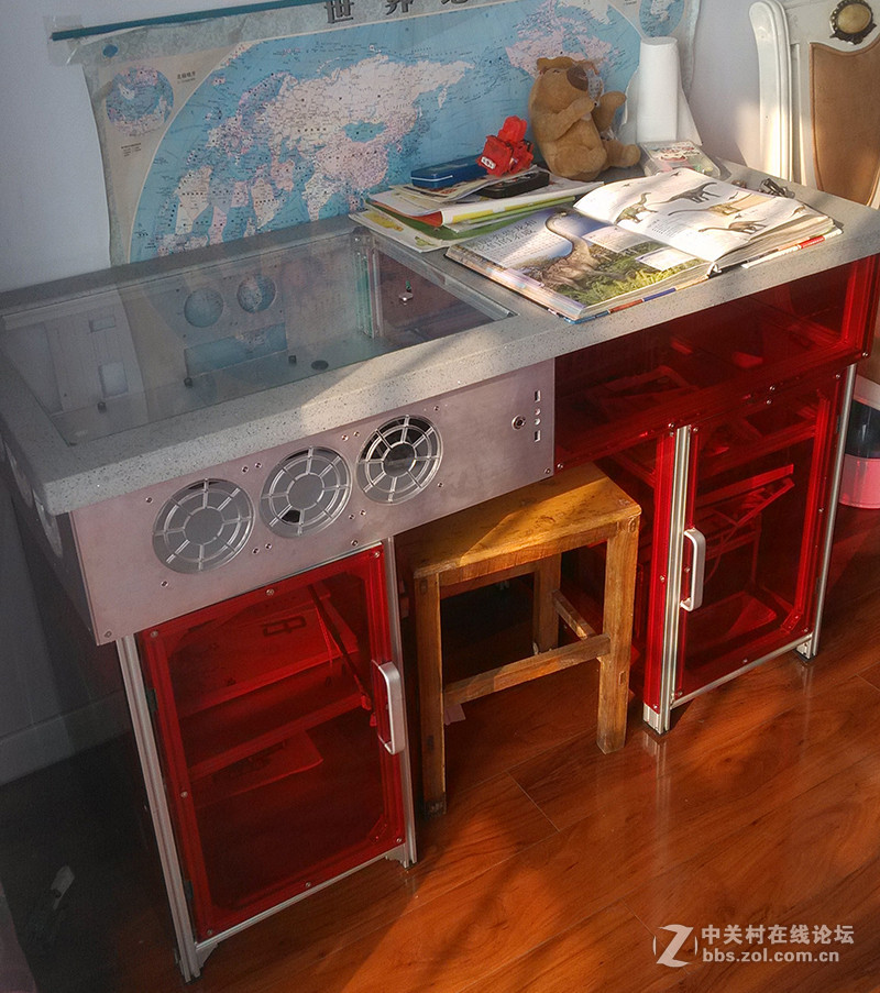 简单打造HTPC迷你机桌/桌机/桌箱一体