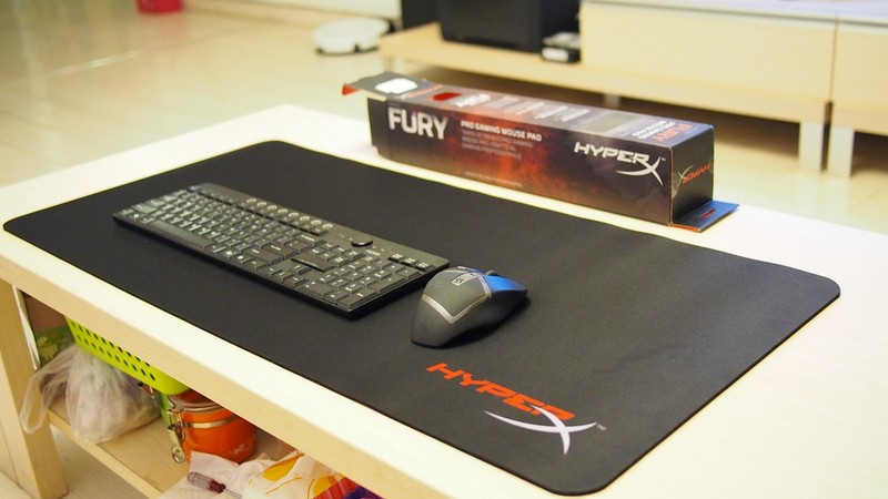#外设#HyperX fury 巨物！近乎茶几的超级大！大！大！鼠标垫！