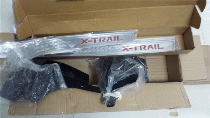 奇骏改装，安装车联网后视镜凌度A608、音响、前后护杠！