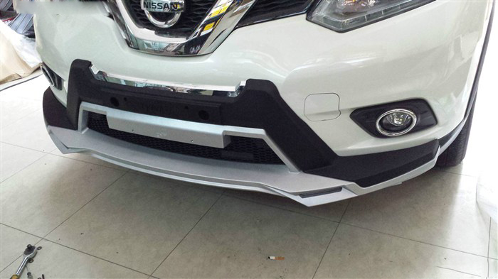 奇骏改装，安装车联网后视镜凌度A608、音响、前后护杠！