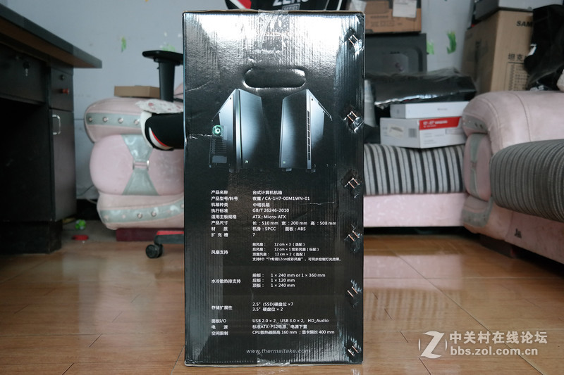 流线型RGB信仰灯！Tt夜魔钢化玻璃机箱评测装机体验