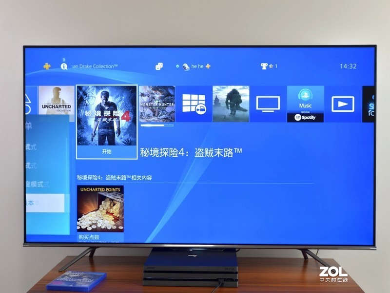 120Hz刷新率，130%超高色域，海信游戏电视55E75会让你心动