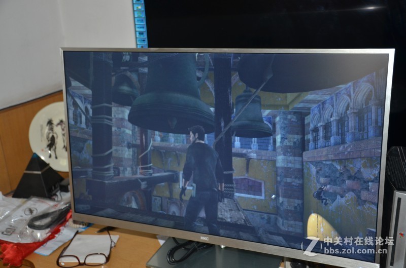 HKC Q320显示器开箱，真的很气派！