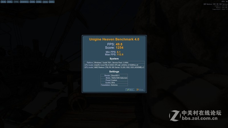 天边射来一道绿光，蓝宝石380黑钻+I5 6500装机晒脸中