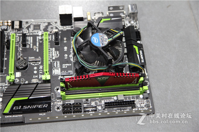 天边射来一道绿光，蓝宝石380黑钻+I5 6500装机晒脸中