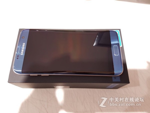 Samsung 星空体育平台S7edge 星钻黑 港行 开箱晒物