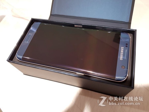 Samsung 星空体育平台S7edge 星钻黑 港行 开箱晒物