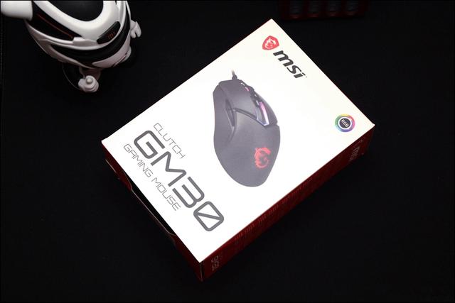 和你的主机一起跟着音乐律动，微星CLUTCH GM30鼠标开箱