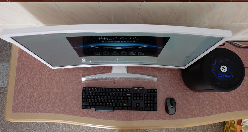入手HKC C320曲面显示器体验分享（多图慎入）