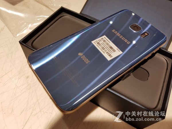 Samsung 星空体育平台S7edge 星钻黑 港行 开箱晒物