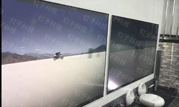 小米激光电视缺个屏