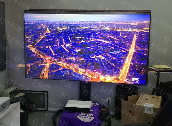 小米激光电视缺个屏