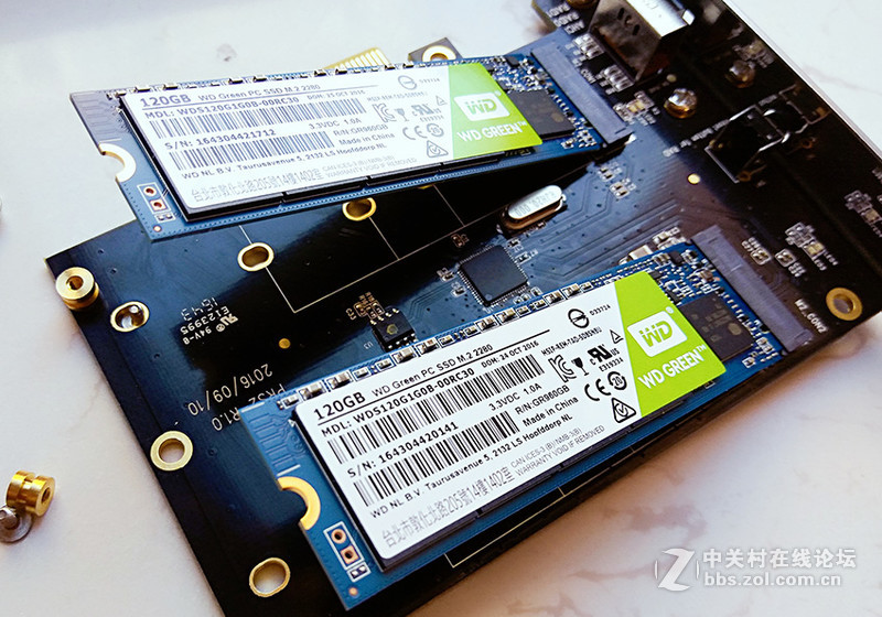 强强联手打造最强存储——ORICO PRS2磁盘阵列卡+西部数据Green固态硬盘体验