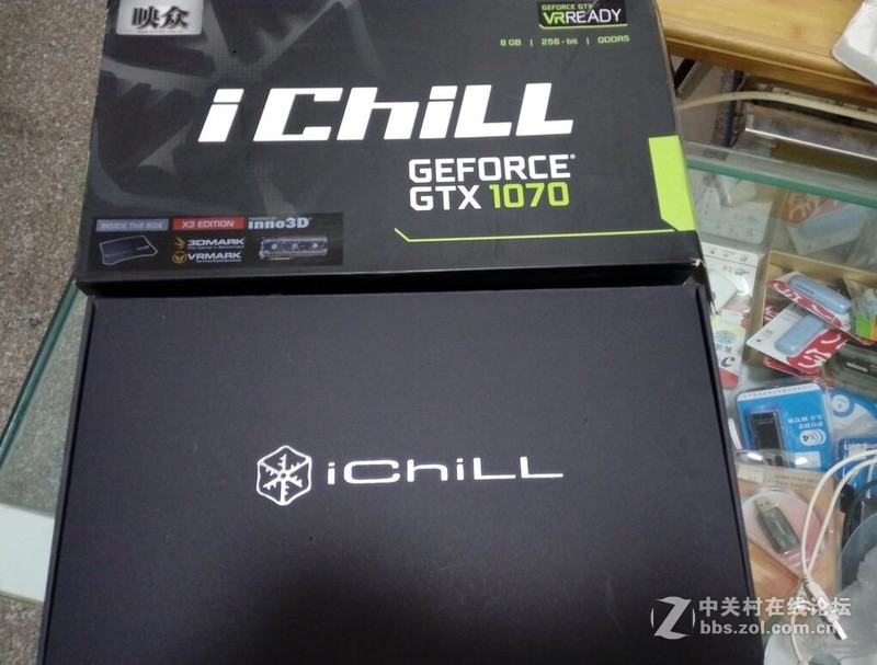 （已出封帖） Inno3D 映众GTX1070 X3 冰龙版 8G   95新