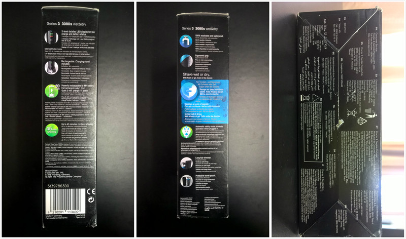 #博朗新三系免费试用#我没他帅-博朗3080S【开箱篇】