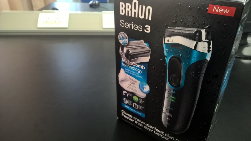 #博朗新三系免费试用#我没他帅-博朗3080S【开箱篇】