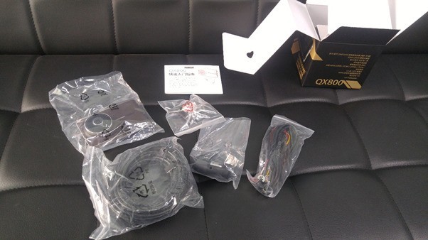 兴科威进口行车记录仪双镜头QX800开箱亮相  帮助倒车困难户