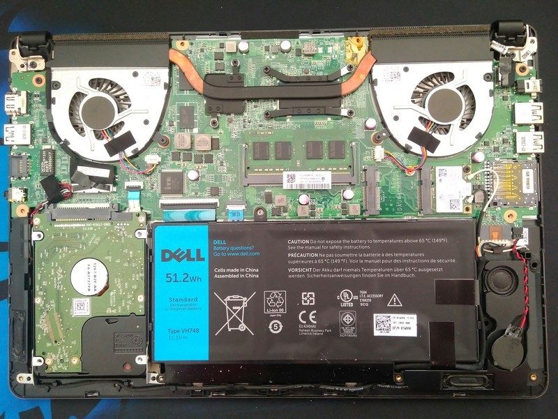 给戴尔成就5470升级内存和固态硬盘