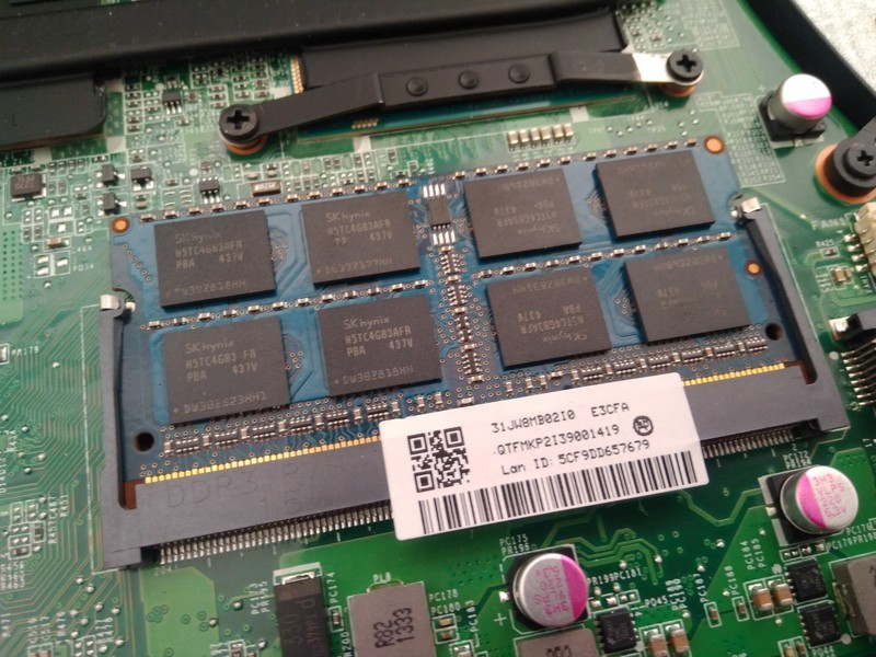 给戴尔成就5470升级内存和固态硬盘