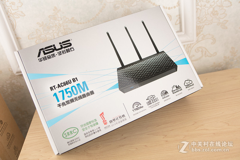 给家庭网络加把锁，华硕AC66U B1实现带宽合,净化网络小妙招