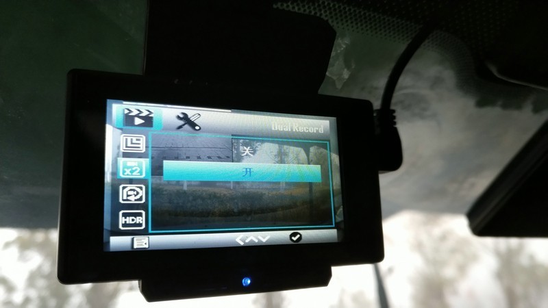 【 新春试用+前后双摄大智N2O行车记录仪体验之二】