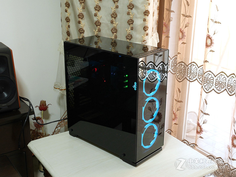 玩玩极光风扇的RGB炫光切换  爱国者（aigo）月光宝盒曜机箱装机体验