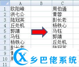 在Excel2003中反转一列数据你会吗?