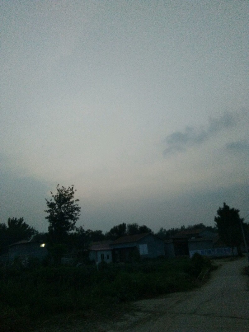 旁晚